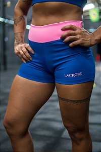 Shorts Diane Color Block Azul Sky