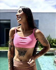 Top Grace Candy Rosa Chiclete