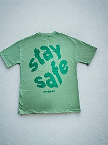 Camiseta Oversized Unissex Stay verde