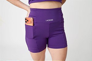 Shorts Race Três Bolsos Purple