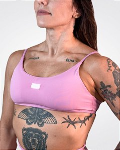 Top Sabrina Basic Rosê