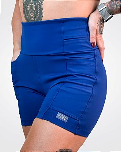 Shorts Race Basic Bolsos Marinho