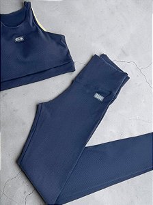 Conjunto Dani Canelado Fosco Preto