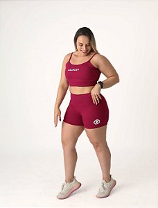 Shorts Basic Diane Red Violet