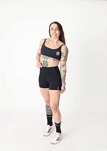 Shorts Bolsos Basic Preto