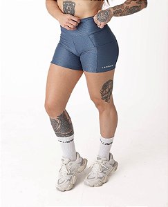 Shorts cós alto Barbara Canelado Blue Jeans