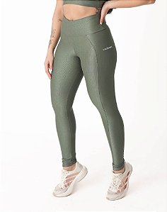 Legging Barbara Canelada Oliva