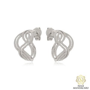 Brinco Com Design De Curvas Simples