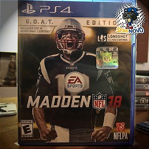 Xbox One Madden NFL 18 G.O.A.T. Edition