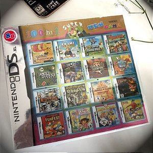 Super 100 jogos em 1 para Nintendo DS, 2DS e 3DS