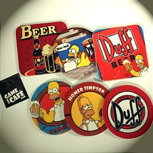 Porta-copos/objetos Duff Beer- Os Simpsons