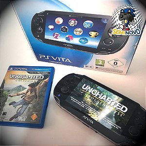 PS Vita 16GB + Uncharted - PCH-1004