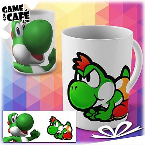 Caneca do Yoshi - Super Mario