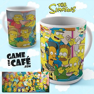 Caneca Personagens Simpsons