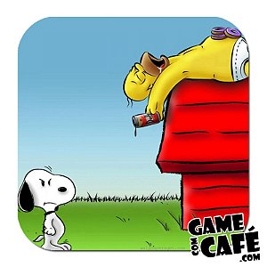 Porta-Copos Snoopy and Homer S78