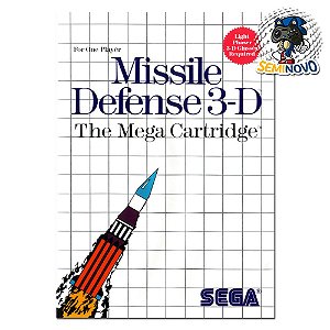 Missile Defense 3D - Cartucho Master System
