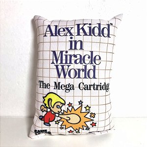 Mini Almofada Alex Kidd in Miracle World
