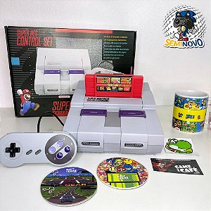 MINI Super Nintendo Retro - Game com Café.com