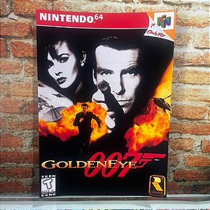 Poster 007 GoldenEye do Nintendo 64