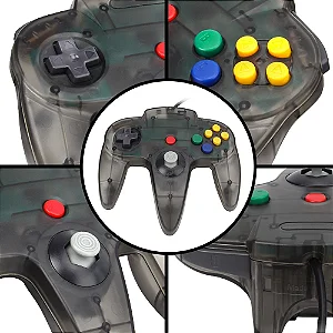 Controle Nintendo 64 Translúcido N64