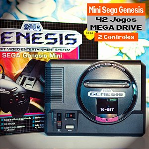 Mini SEGA Genesis 42 Jogos Mega Drive