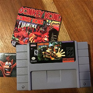 Donkey Kong Country - Cartucho Super Nintendo