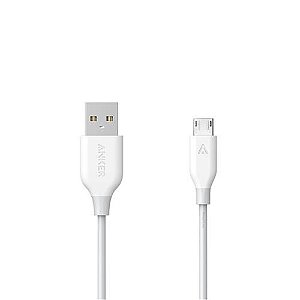 CABO MICRO USB POWERLINE 1,8M BRANCO