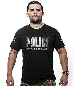 Camiseta Police NY Department EUA
