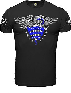 Camiseta Militar Police Live Matter Eagle EUA Team Six