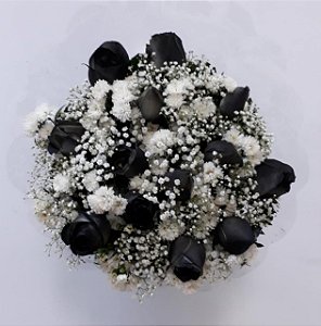 Buquê de Rosas Negras