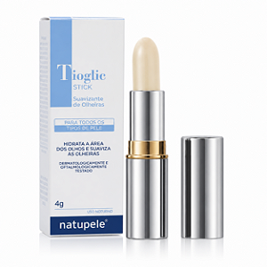 Tioglic Stick Natupele 4g Tratamento para Olheiras Ácido Tioglicólico 2,5% Área dos Olhos