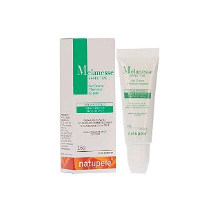 Creme Clareador Facial gel Melanesse Effective Natupele 15g