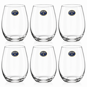 Jogo C/ 6 Copos Bohemia Crystal 560 Ml Cor Transparente