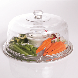 Prato Para Bolo e Petisqueira Cake Dome Member's Mark