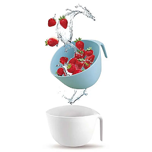 Conjunto de Acessórios Escorredor Mezcla Duo Prep 2 Peças