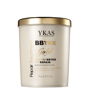 Máscara de Alinhamento Capilar Gold Pro Repair BBTox Ykas 1kg