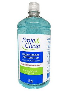 Álcool em Gel Higienizador Antisséptico Prote & Clean 1Kg