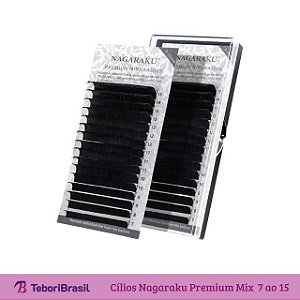 Cílios Nagaraku Premium Mix  7 ao 15
