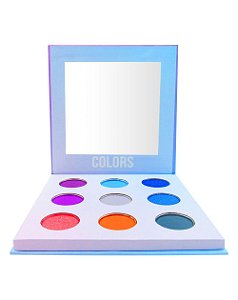 Paleta de Sombras Colors – Display com 12 estojos