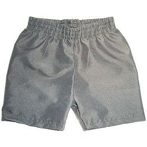 Bermuda Infantil Cinza