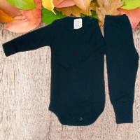 Conj Body Mol Urso Azul Marinho