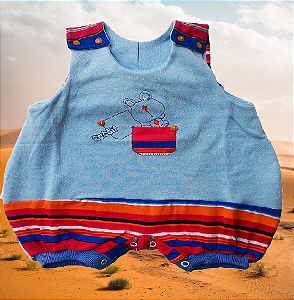 Macacão Banho de Sol masc Petutinha