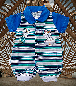 Macacão Masc. Manga Curta Petutinha