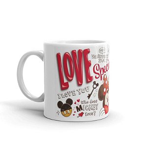 Caneca Mickey e Minie Special