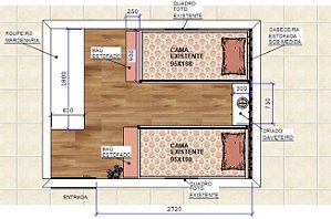 Consultoria de Design de interiores para definição de ambiente - Para 1 ambiente de até 15m²