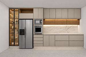 Projeto e plano de corte de móveis planejados