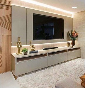 Painel TV e Home Acabamento Brilho  - Medidas 250Lx220A