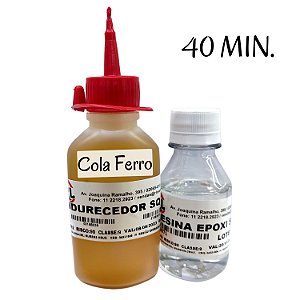 COLA EPÓXI PARA COLA FERRO EM MADEIRA40 MINUTOS 2007 + 3140 - REDELEASE