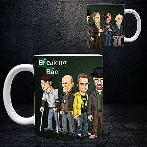CANECA BREAKING BAD  PERSONAGENS