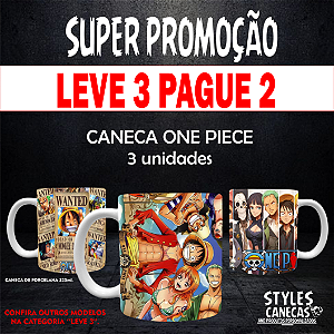 CANECA ONE PIECE (LEVE 3 PAGUE 2)